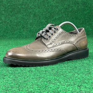 George Brown BILT Mens 10‎ M / EUR 44 Wingtip Oxfords Brown Leather Dress Shoes